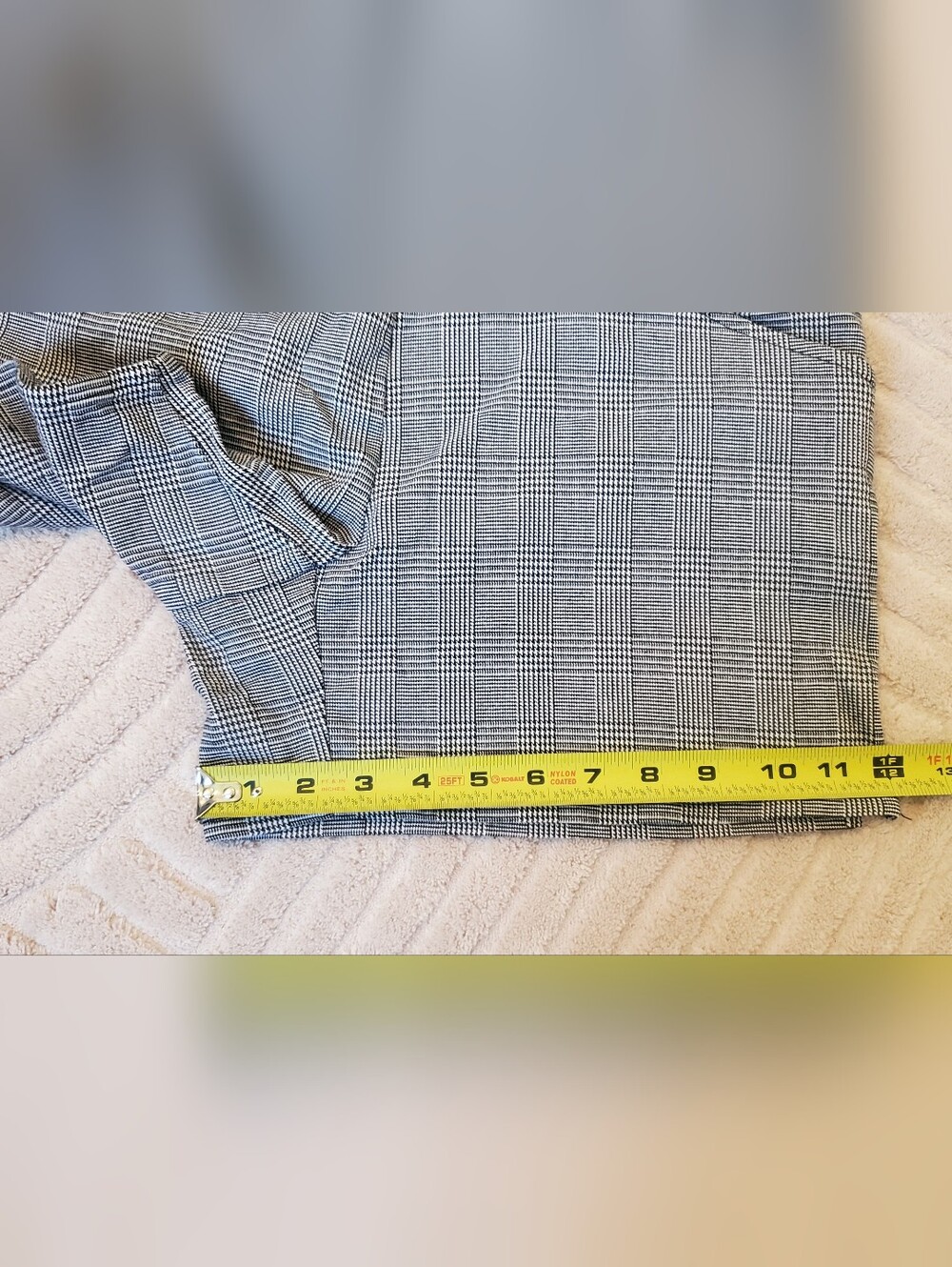 INC International Concepts Gray Plaid Women's Shorts - Picture 7 of 12